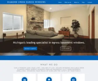 Egressbasementwindows.com(Diamond Creek Egress Windows) Screenshot