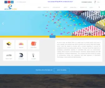Egronindia.com(EGron Indiatech Pvt) Screenshot