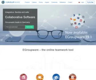 Egroupware.de(Groupware Software) Screenshot