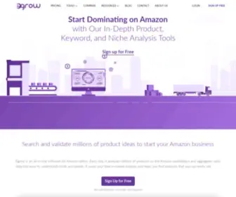Egrow.io(Amazon fba seller software by egrow) Screenshot