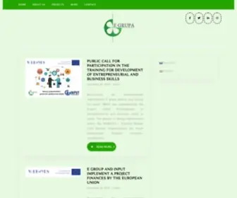 Egrupa.org(Udruženje za unapređenje životne sredine) Screenshot