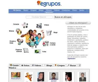 Egrupos.net(Social networking) Screenshot