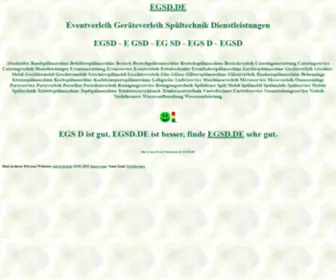 EGSD.de(Spülmobil) Screenshot
