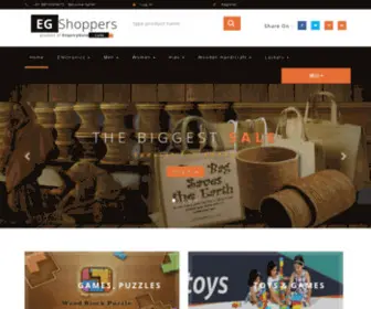 Egshoppers.com(EGShoppers an Online Shopping Store) Screenshot