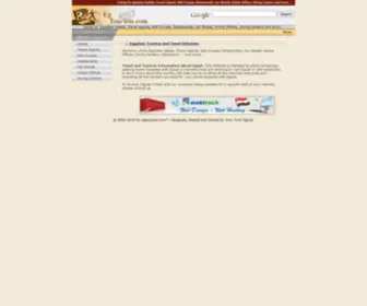 Egtourism.com(Egyptian Tourism and Travel Directory) Screenshot