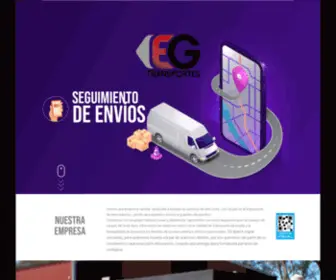 Egtransporte.com(EG Transportes) Screenshot