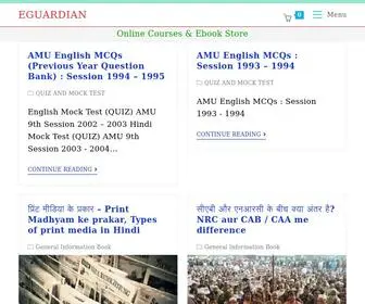 Eguardian.co.in(Eguardian India) Screenshot