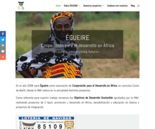 Egueire.org(Égueire) Screenshot