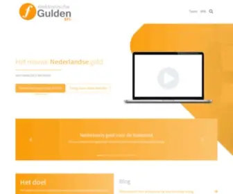 Egulden.org(Het nieuwe Nederlandse geld) Screenshot