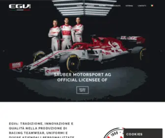 EGV1.com(Racing teamwear e divise aziendali personalizzate) Screenshot