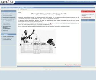 EGVP.de(Elektronisches Gerichts) Screenshot