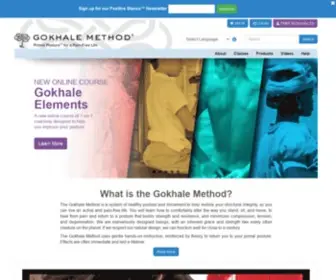 Egwellness.com(Gokhale Method®) Screenshot