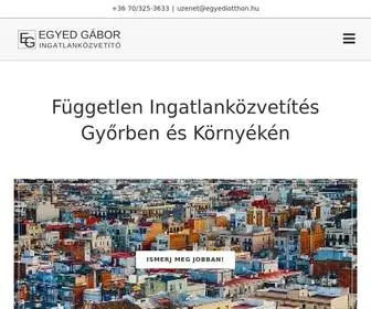 Egyediotthon.hu(Egyed Gábor) Screenshot