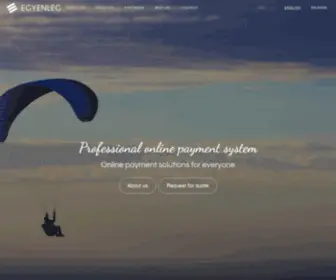 Egyenleg.hu(Professional online payment system for everyone) Screenshot