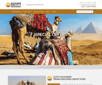 Egypt-Uncovered.com(Egypt Tours) Screenshot