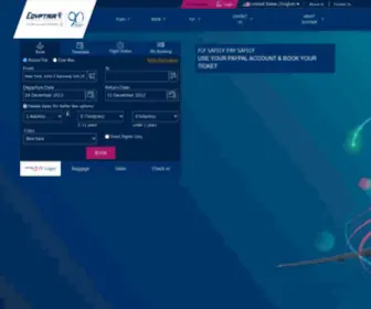 Egyptair.com(Egyptair) Screenshot