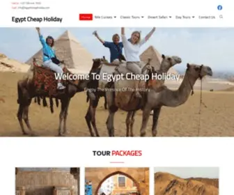 Egyptcheapholiday.com(Egypt Cheap Holiday) Screenshot