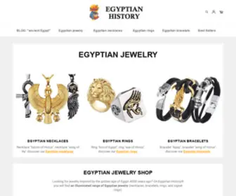 Egyptian-History.com(Egyptian Jewelry) Screenshot