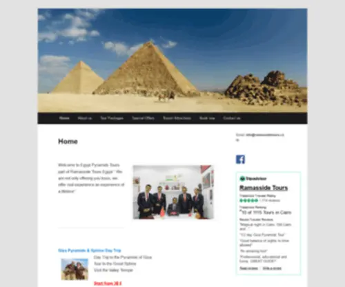 Egyptpyramidtours.net(Egypt Pyramids Tours) Screenshot