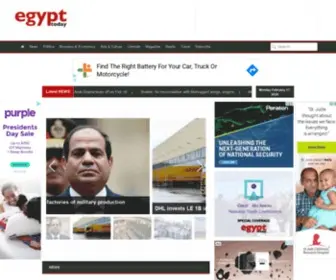 Egypttoday.com(Egypt Today) Screenshot