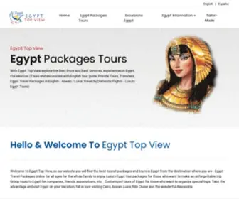 EgypttopView.com(Egypt) Screenshot