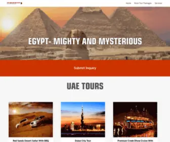 Egypttoursandtravelonline.com(Egypt Tours) Screenshot