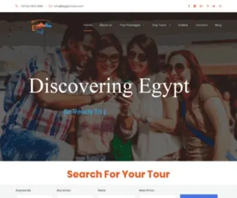 Egypttourz.com(Egyptian Tour Operator) Screenshot