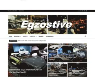 Egzostive.com(The past) Screenshot