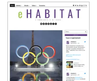 Ehabitat.it(Quotidiano indipendente di informazione ambientale) Screenshot