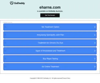 Eharns.com(E Harns (India) Marketing Pvt) Screenshot