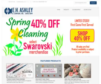 Ehashley.com(Swarovski® crystal Wholesale Distributor since 1934) Screenshot