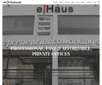 Ehaus.com.pk(Coworking Space) Screenshot