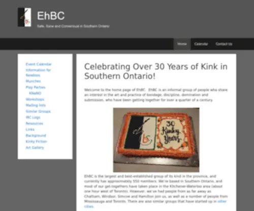 EHBC.ca(EHBC) Screenshot