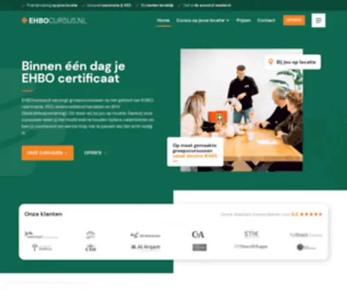 Ehbocursus.nl((Tip)) Screenshot