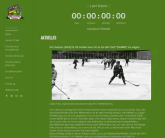 EHC-Mitterteich.de(EHC Mitterteich) Screenshot