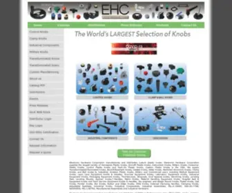 Ehcknobs.com(Plastic knobs) Screenshot