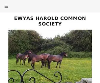 EHCS.org.uk(Ewyas Harold Common Society) Screenshot