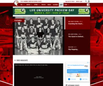 Ehcsathletics.com(Ezell-Harding Christian School) Screenshot