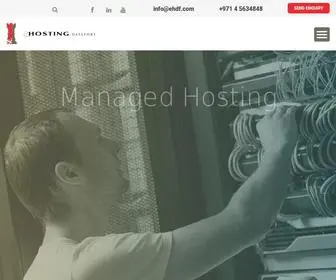 EHDF.com(Dubai Data Centres) Screenshot