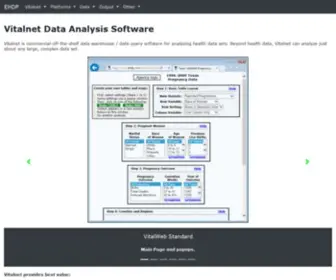 EHDP.com(Data Warehouse) Screenshot