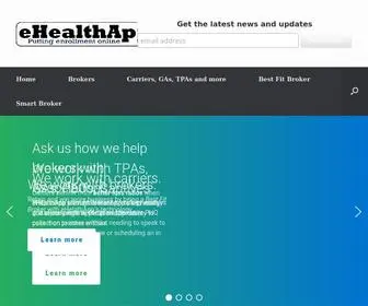 Ehealthapp.com(Home page) Screenshot