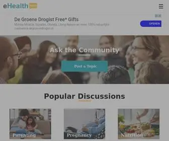 Ehealthforum.com(HealthBoards Message Boards) Screenshot