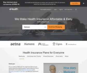 Ehealthinsurance.com(Get Health Insurance Plans &amp; Quotes) Screenshot