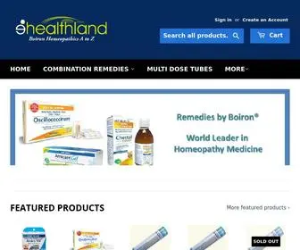 Ehealthland.com(Boiron®) Screenshot