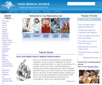 Ehealthmd.com(YourMedicalSource) Screenshot