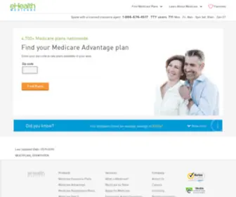 Ehealthmedicareplans.com(Medicare Insurance Program) Screenshot