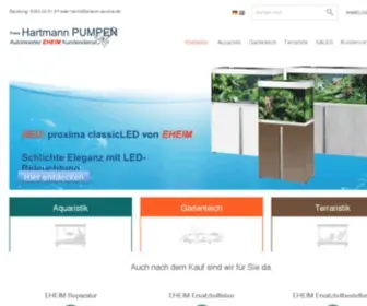 Eheim-Service.de(Autorisierter EHEIM) Screenshot