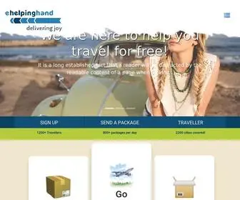 Ehelpinghand.com(Travelling) Screenshot