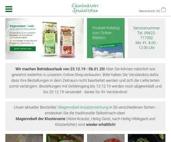 Ehenbachtal.de(Ehenbachtaler SpezialitÃ¤ten) Screenshot