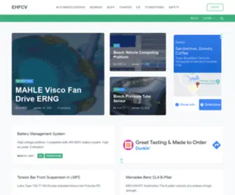 EHFCV.com(EHFCV (Electric Hybrid Fuel Cell Vehicle)) Screenshot